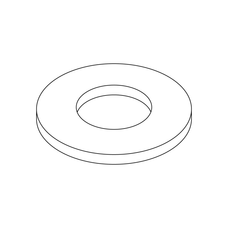 Engineers Washer ZP 1/8 x5/16 22G - 18X516ZPEW| Konnect Fastening Systems