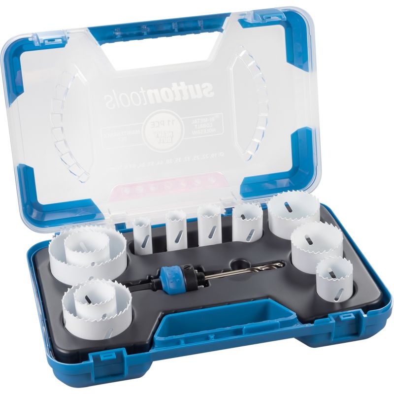 Sutton Tools Bi-Metal Cobalt Holesaw M42 Starter Set 20-54mm - 7 Piece