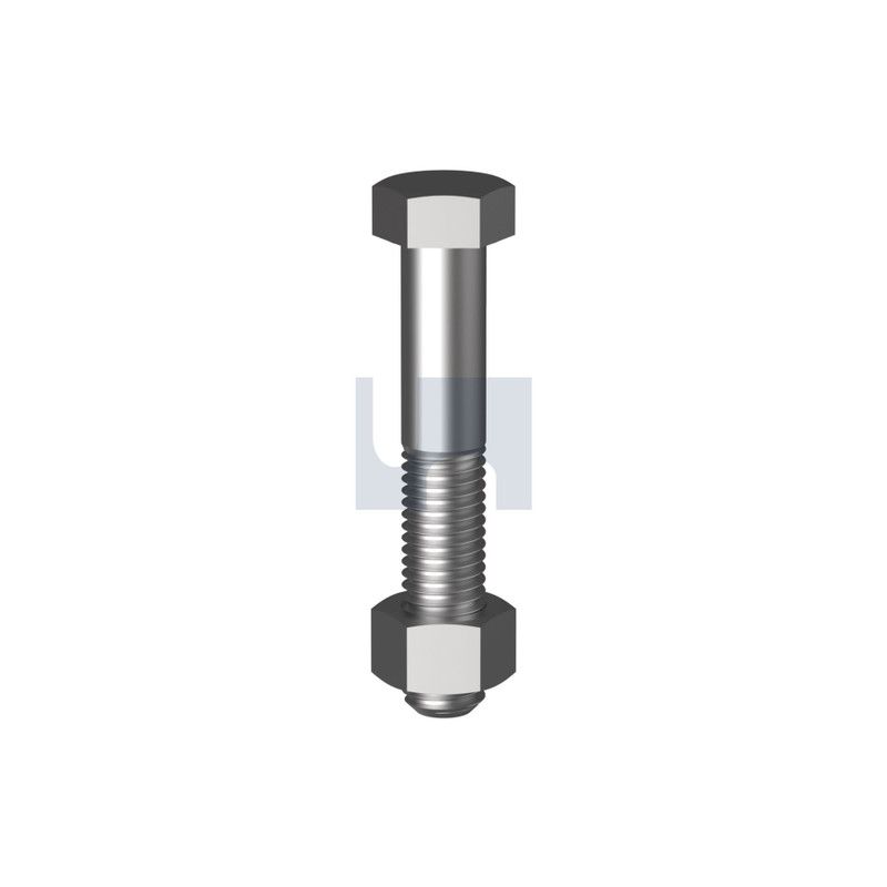 Hex Head Bolt & Nut CL4.6 HDG AS1111.1 M10x280mm - 10X280MGBN| Konnect ...