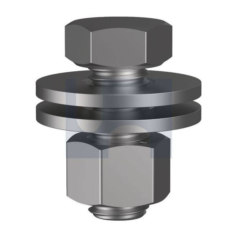 Purlin Assembly CL 4.6 Zinc Plated M16 x 45mm - 16X45MPBN| Konnect ...