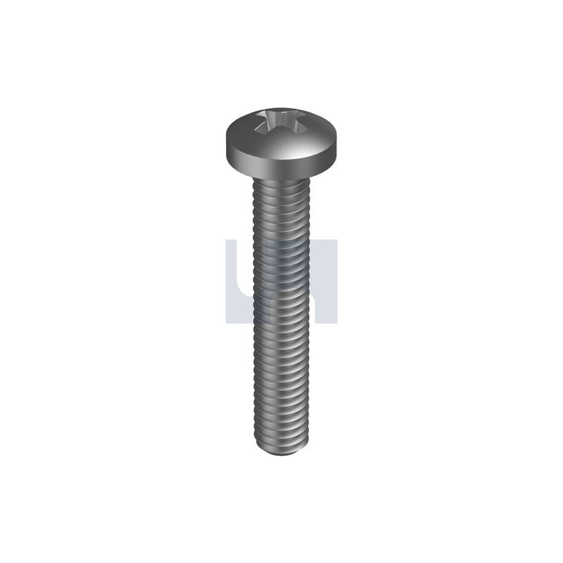 Pan Head Cross Recess Machine Screw ZP 2x5 - 2X5MZPPCRMT| Konnect ...