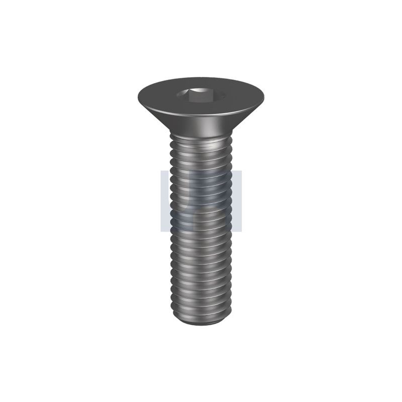 Flat Head Socket Screw CL12.9 Plain M24x60mm - 24X60MFHSS| Konnect ...