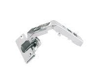 50&infin; / 65&infin; Intermat hinge for corner cabinet folding doors without self closing feature, overlay, TH-drilling pattern 52 x 5.5 mm, with expanding sockets