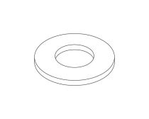 Engineers Washer Lo-Tensile Zinc Plated M10 x 30 x 2.5mm
