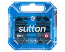 Sutton Tools S200 SupaTorq Screwdriver Bit PH2 Stack-In 50mm 10 Pack