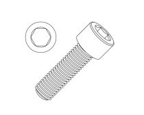Socket Head Cap Screw Alloy Steel Plain UNF 1/2 x 2.1/4"