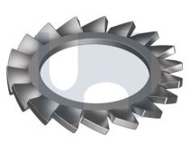 External Tooth Serrated Washer G304/A2 DIN6798 12