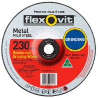 Flexovit Mild Steel Grinding Wheel 230 x 6.8 x 22.2mm