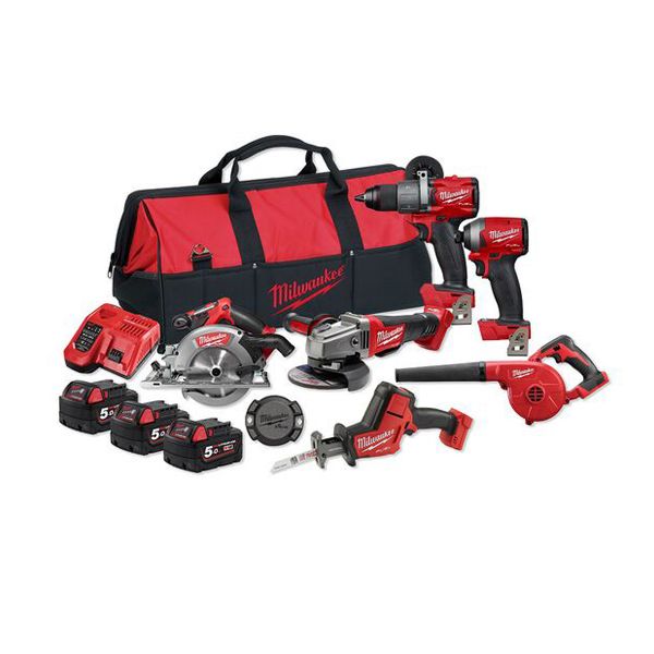 Milwaukee M18FPP6A2-503B FUEL 6 Piece 