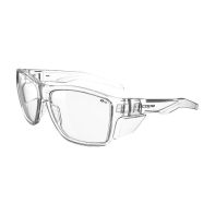 Scope Ace Safety Glasses, Clear Frame, Clear Lens (1000_CC)