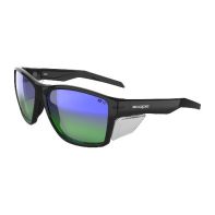 Scope Ace Safety Glasses Polarised, Black Frame, Green Revo Lens (1000P_BKGR)