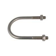 U Bolt & Nuts Stainless Steel G316/A4 M10 - 15NB x 22 x 67mm