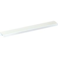 Handle "Jay 3.0" Finger Pull, 200mm lg, 160mm c/c, face fix w/screws, matt white, each