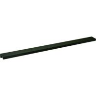 Handle "Jay 3.0" Finger Pull, 200mm lg, 160mm c/c, face fix w/screws, matt black, each