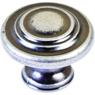 Knob "Stratford", round, 34mm diameter