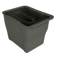 SIGE insert bin for 35l bins, incl. grey lid (1 x 5l, Art. 557), each