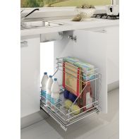 SIGE undersink pull-out, 300mm cabinet width, bottom-mount, 230W x 495D (Art 060G), each
