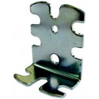 Bracket. Steel. 90 deg. "Universal" Sys32. Zinc Plate (250/box)