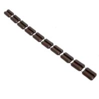 Staple On Glide Pad. Dark Brown (per pce)