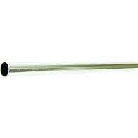 Tubing Alum 25mm Dia x 1.2mm 4m Length Bright Alum