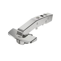 Sensys 95∞ angle hinge W90 without integrated silent system, nickel plated, inset, THS-drilling pattern 52 x 5.5 mm, 48 x 6 mm, Fix fast assembly