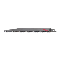 Milwaukee Sawzall Pruning Blade 230mm Pkt 5