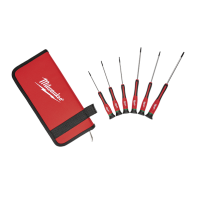 Milwaukee 48222610 6pc Torx Precision Screwdriver set
