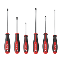 Screwdriver Set Milwaukee (6 Piece)