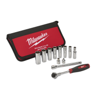 3/8" Dr Impact Socket Set Milwaukee (12 Piece)