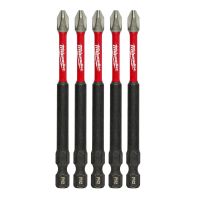 Milwaukee Shockwave #2 Phillips 3-1/2" Powerbit (Pack 5) 48324564