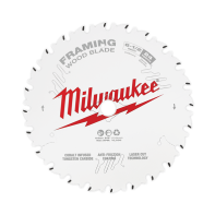 Milwaukee Circular Saw Blade 6-1/2" 165mm 24T Framing