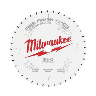Milwaukee Circular Saw Blade 6-1/2" 165mm 40T Fine Finish