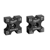 Milwaukee M18 Threaded Rod Cutter Die Set M6-M12