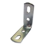 Bracket. Steel. 90 deg Angle. 40mm x 40mm. Zinc Plate (250/bag)