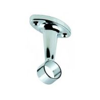 Tube Support Centre Pillar 19mm Dia Zinc Chrome