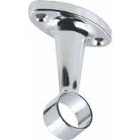 Tube Support Centre Pillar 25mm Dia Zinc Chrome