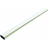Tubing Steel 30mm x 15mm Oval 0.7mm Wall 3 metre Chrome