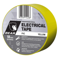 ELECTRICAL TAPE 504 18mm x 20M - YELLOW