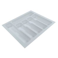 Cutlery insert (suits 600mm drawer) 532Wx490Dx55H KCI05, white, each