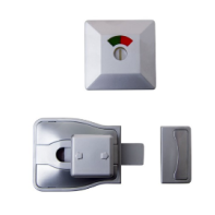 METLAM Toilet partition lock"Moda ER" with emergency release, slide bolt/rect. indicator/staple, SCP (set) - BUYIN
