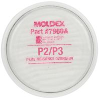 Moldex P2/P3 Filter Disk with Nuisance Organic Vapor for 7000 Series Half Mask & 9000 Series Full Face Respirators 1 pair