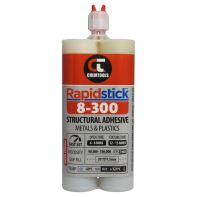 Rapidstick 8-300 Structural Metals/Plastic Adhesive Chemtools Dual Cartridge 25ml