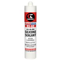 Rapidstick Silicone All-In-One Sealant Clear Chemtools Cartridge 300ml