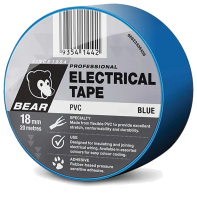 ELECTRICAL TAPE 504 18mm x 20M - BLUE