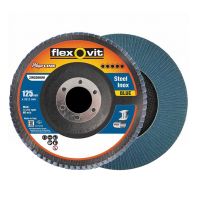 Magaline Blue Flap Disc Flexovit 78072761277 125x22mm Z120