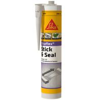 Sikaflex 111 Stick/Seal Adhesive Sealant White Sika 592239 Cartridge 290ml