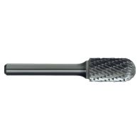 Cylindrical Radius End Burr Double Cut VHM Sutton B201SC200//012483