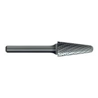 Taper Shape Radius End Burr Double Cut VHM Sutton B207SL300//017921