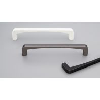 Altena Handle 160 C to C Black Structured, Slight Textured Sheen