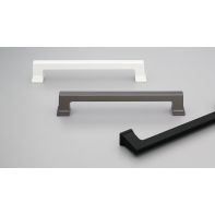Ahlen Handle 160 C to C Black Structured, Slight Textured Sheen
